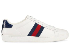 Giày Gucci Ace White Blue Red