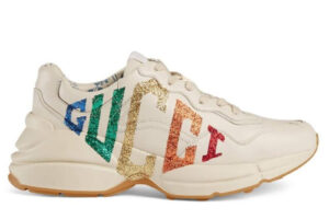 Giày Gucci Chunky logo cầu vồng