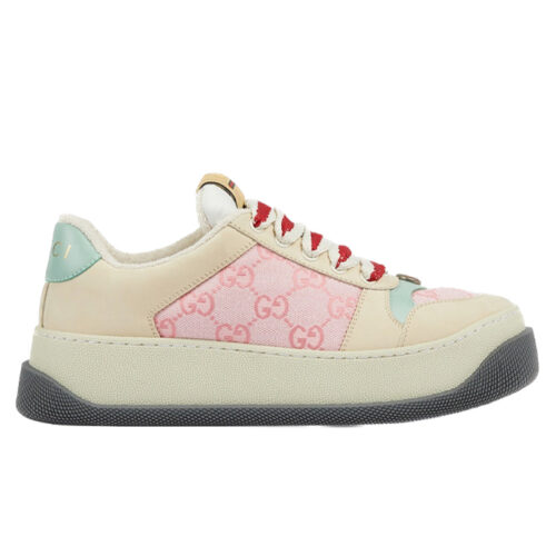 Giày Gucci Screener Sneaker ‘Pink’