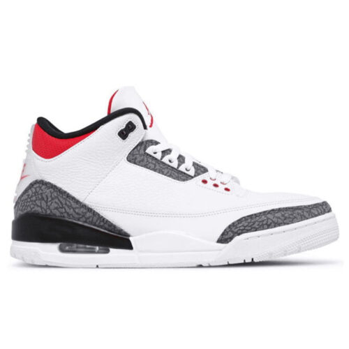 Giày Nike Air Jordan 3 Retro SE Fire Red Denim Best Quality