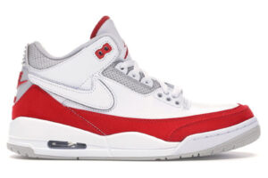 Giày Nike Air Jordan 3 Retro Tinker White University Red Like Auth