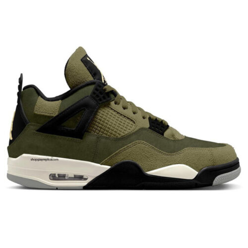 Giày Nike Air Jordan 4 Retro SE Craft Medium Olive Like Auth