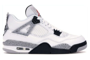 Giày Nike Air Jordan 4 Retro White Cement Like Auth