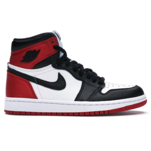 Nike Air Jordan 1 Retro High Satin Black Toe