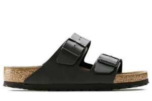 Dép Birkenstock Arizona Soft Footbed Birko-Flor Brown Màu Đen