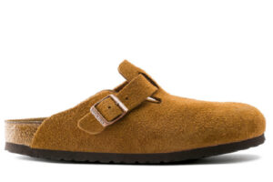 Dép Birkenstock Boston Soft Footbed Mink Màu Nâu