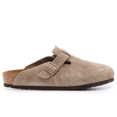 Dép Birkenstock Boston Soft Grey Green Màu Xám Xanh
