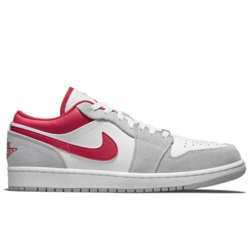 Giày Air Jordan 1 Low SE ‘Light Smoke Grey Gym Red’ Best Quality