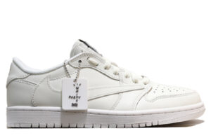 Giày Air Jordan 1 Low x Travis Scott White Party Like Auth