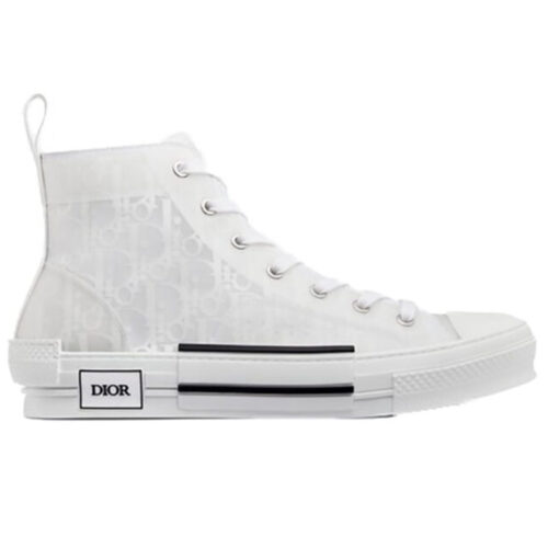 Giày Dior B23 High Top White Dior Oblique