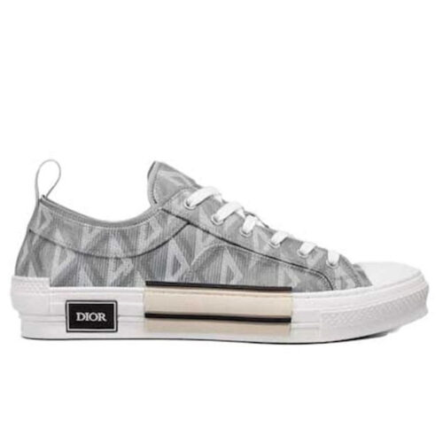 Giày Dior B23 Low Gray CD Diamond Canvas