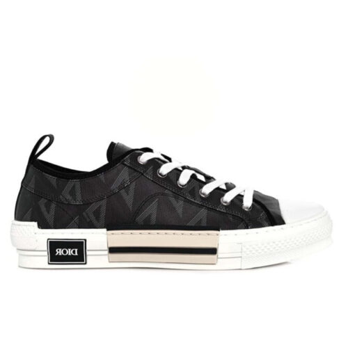 Giày Dior B23 Low Top Black CD Diamond
