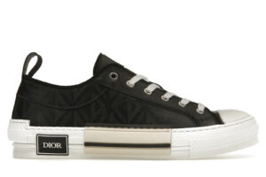 Giày Dior B23 Low Top Black CD Diamond Men’s