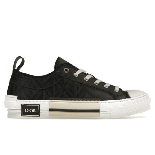 Giày Dior B23 Low Top Black CD Diamond Men’s