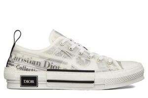 Giày Dior B23 Low Top Daniel Arsham Newspaper