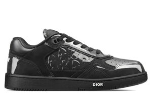 Giày Dior B27 Black Patent Calfskin Dior Oblique Gravity Leather Best Quality