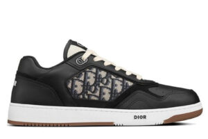 Giày Dior B27 Low Black họa tiết vải Dior Oblique Jacquard Best Quality