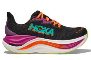Giày Hoka Skyward X Black Electric Aqua Like Auth
