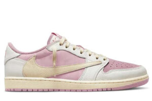 Giày Jordan 1 Low OG Travis Scott Pink Shy Like Auth