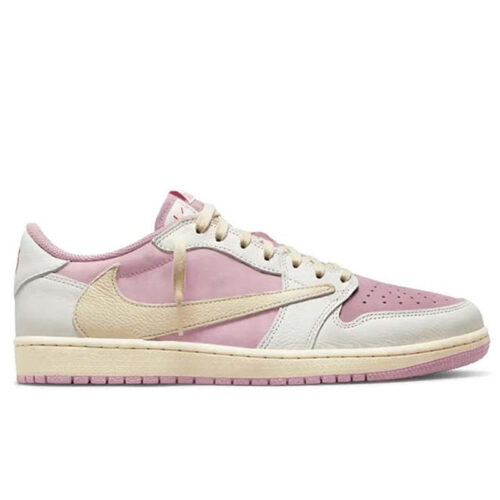 Giày Jordan 1 Low OG Travis Scott Pink Shy Like Auth