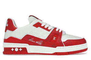 Giày Louis Vuitton Lv Trainer #54 Signature Red Best Quality