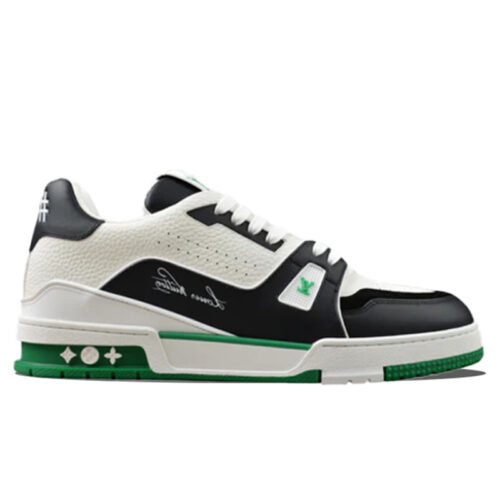 Giày Louis Vuitton LV Trainer #54 White Green Black Best Quality