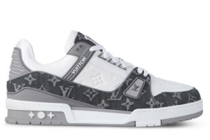 Giày Louis Vuitton LV Trainer Monogram Denim Grey Best Quality