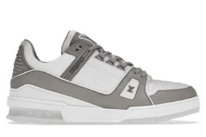 Giày Louis Vuitton Lv Trainer Monogram Grey Đế Trắng Best Quality