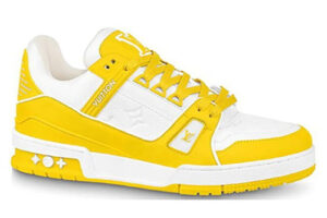 Giày Louis Vuitton Lv Trainer Monogram Yellow Best Quality