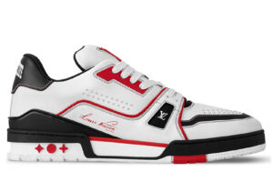 Giày Louis Vuitton LV Trainer White Red Black Best Quality