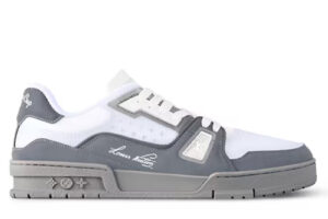 Giày Louis Vuitton LV Trainer x America’s Cup Grey LV 37 Best Quality