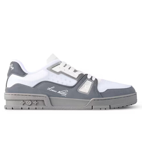 Giày Louis Vuitton LV Trainer x America’s Cup Grey LV 37 Best Quality
