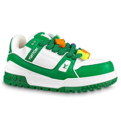 Giày Louis Vuitton Trainer Maxi Green Best Quality
