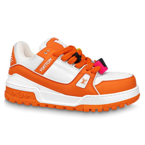 Giày Louis Vuitton Trainer Maxi Orange Best Quality