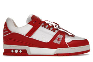 Giày Louis Vuitton Trainer Red White Best Quality