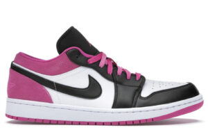 Giày Nike Air Jordan 1 Low Black Active Fuchsia Like Auth