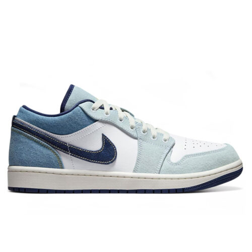 Giày Nike Air Jordan 1 Low SE Denim Star Blue Best Quality