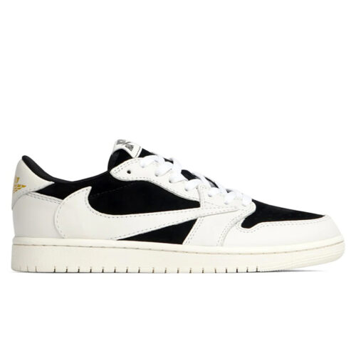 Giày Nike Air Jordan 1 Low Travis Scott Black White Best Quality