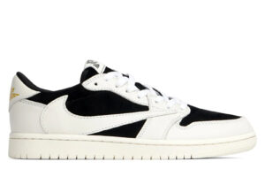 Giày Nike Air Jordan 1 Low Travis Scott Black White Like Auth