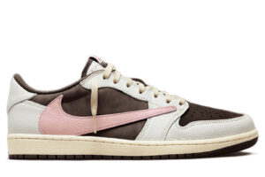 Giày Nike Air Jordan 1 Low Travis Scott Dark Pony Pink Like Auth