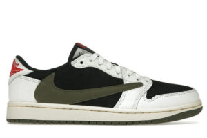 Giày Nike Air Jordan 1 Low Travis Scott ‘Olive’ Like Auth