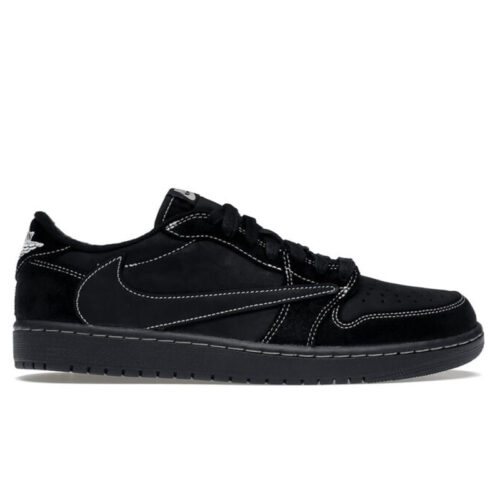 Giày Nike Air Jordan 1 Retro Low OG SP Travis Scott ‘Black Phantom’ Like Auth