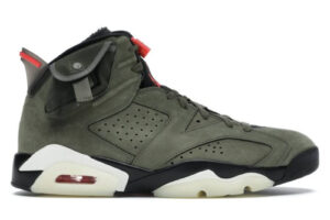 Giày Nike Air Jordan 6 Retro Travis Scott OG Xanh Olive Best Quality