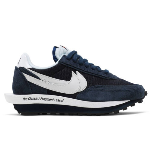 Giày Nike Fragment Design x Sacai x LDV Waffle ‘Blackened Blue’