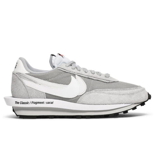 Giày Nike Fragment Design x Sacai x LDV Waffle ‘Light Smoke Grey’