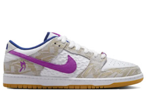 Giày Nike SB Dunk Low Pure Platinum and Vivid Purple