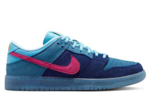 Giày Run The Jewels x Nike SB Dunk Low Deep Royal Blue and Active Pink