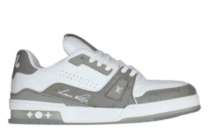 Giày Louis Vuitton LV Trainer Grey White