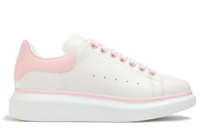 McQueen Oversized White Ice Pink